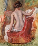 Renoir, Nudo in poltroncina, 1900